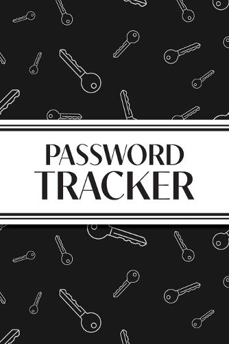Password Tracker (Black Keys): 6""x9"" Alphabetical Password Logbook for Easy Organization  by Revive Stationery at Abbey's Bookshop, 