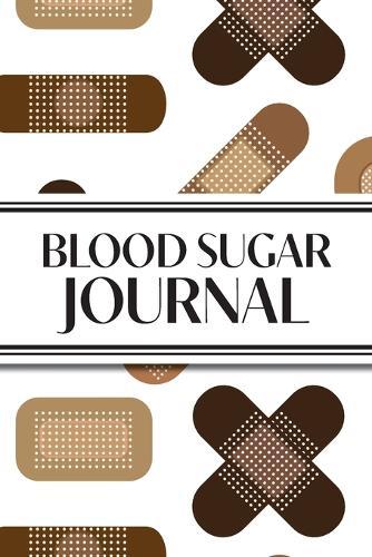 1-Year Daily Blood Sugar Journal (Medical Plasters Multi-Color Dark Skin Tone): 6""x9"" 52+ Extra Weeks Daily Blood Sugar Logbook Tracker Complete with Monthly Trend Graphs for Diabetics  by Revive Stationery at Abbey's Bookshop, 