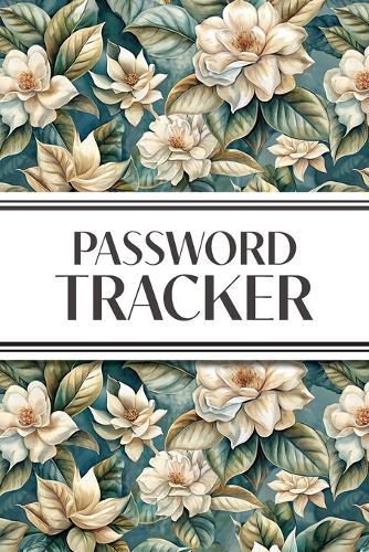 Password Tracker (Gardenias): 6""x9"" Alphabetical Password Logbook for Easy Organization  by Revive Stationery at Abbey's Bookshop, 