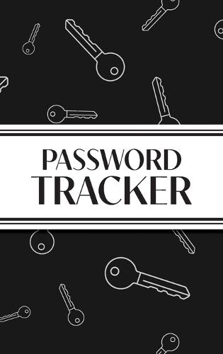 Password Tracker (Black Keys): 6""x9"" Hardcover Alphabetical Password Logbook for Easy Organization  by Revive Stationery at Abbey's Bookshop, 