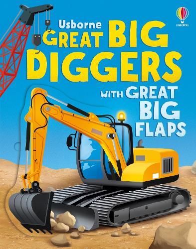 Great Big Diggers (with great big flaps)  by Alice Beecham at Abbey's Bookshop, 