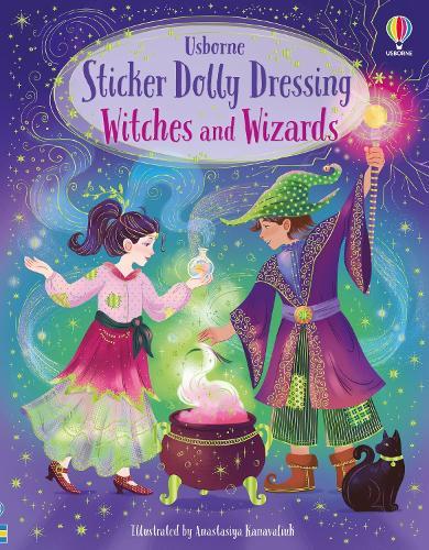 Sticker Dolly Dressing Witches and Wizards  by Fiona Watt at Abbey's Bookshop, 