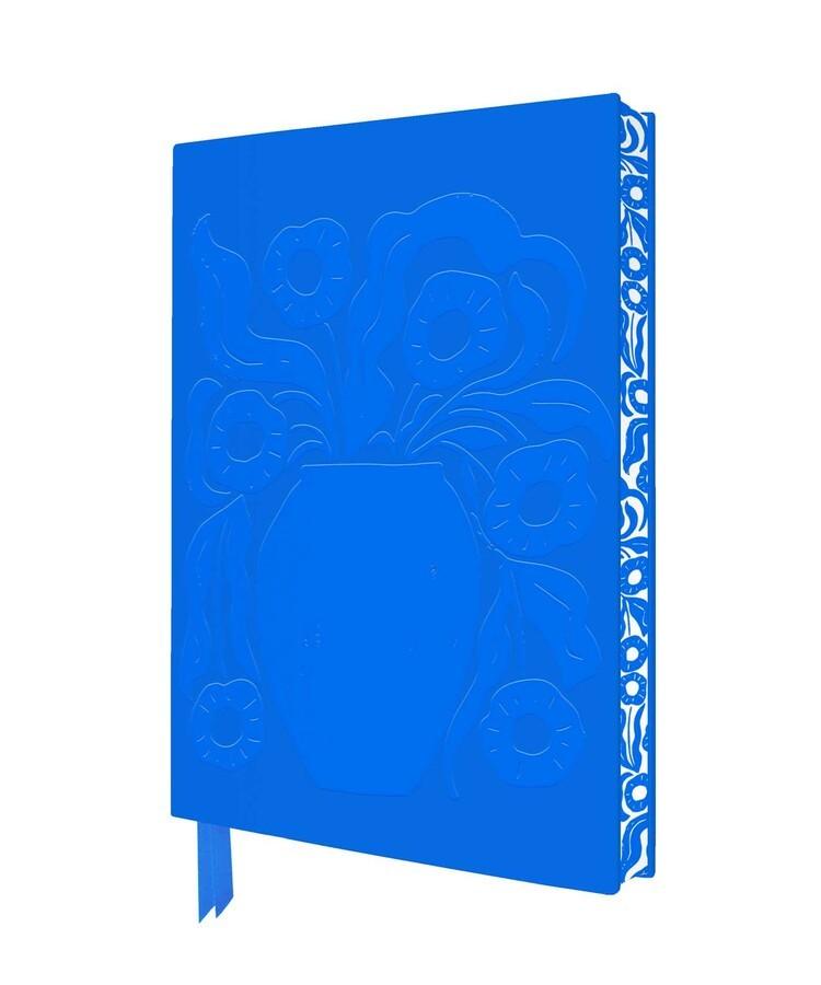 Ziva Blue Vase & Flower Artisan Art Notebook (Flame Tree Journals)