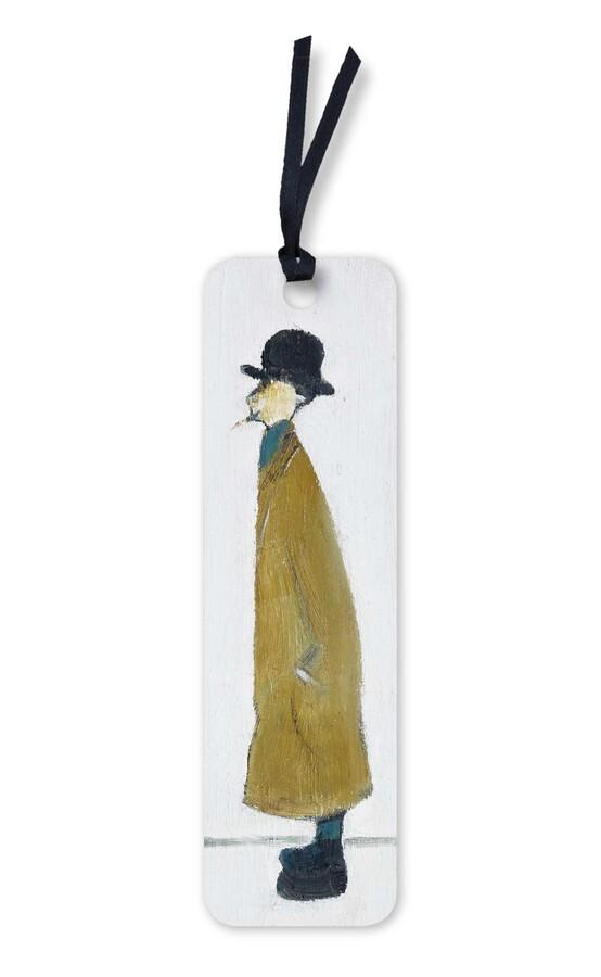 Bookmarks: L S Lowry Gentleman Looking at Something (pack of 10)  by Flame Tree Studio at Abbey's Bookshop, 