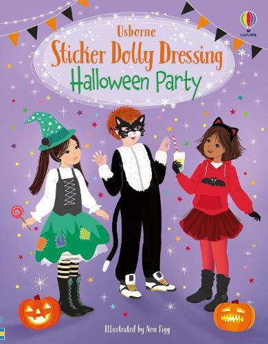 Sticker Dolly Dressing Halloween Party  by Fiona Watt at Abbey's Bookshop, 