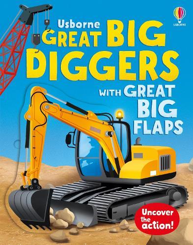Great Big Diggers (with great big flaps)  by Alice Beecham at Abbey's Bookshop, 