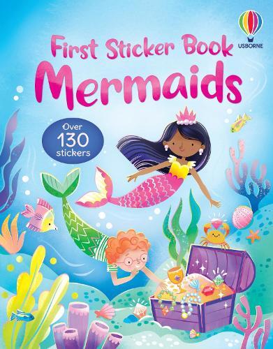 First Sticker Book Mermaids  by Katie Wood at Abbey's Bookshop, 