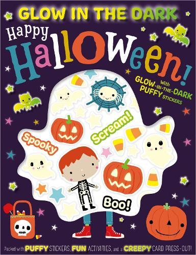 Happy Halloween! (With Glow-in-the-Dark Puffy Stickers)  by Amy Boxshall at Abbey's Bookshop, 