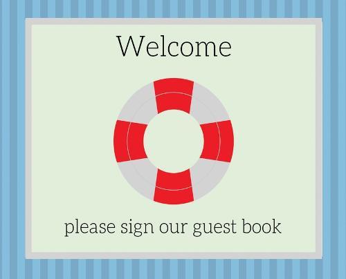 Guest Book for vacation home (Hardcover)  by Lulu and Bell at Abbey's Bookshop, 