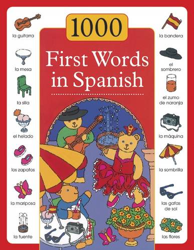 1000 First Words in Spanish  by Sam Budds at Abbey's Bookshop, 