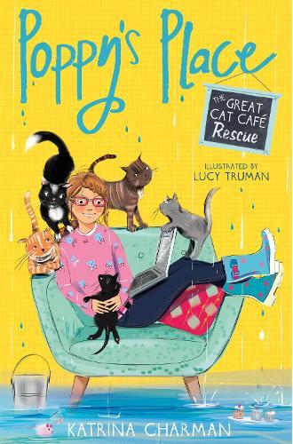 The Great Cat Café Rescue  by Katrina Charman at Abbey's Bookshop, 