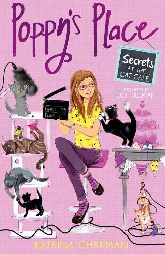 Secrets at the Cat Café  by Katrina Charman at Abbey's Bookshop, 