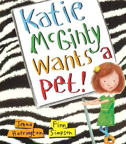 Katie McGinty Wants a Pet  by Jenna Harrington at Abbey's Bookshop, 