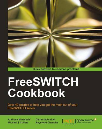 FreeSWITCH Cookbook  by Anthony Minessale at Abbey's Bookshop, 