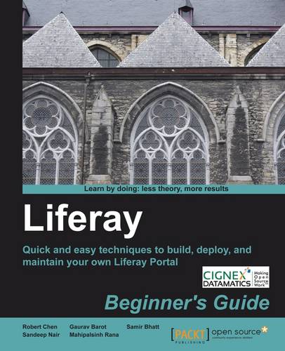 Liferay Beginner's Guide  by Robert Chen at Abbey's Bookshop, 