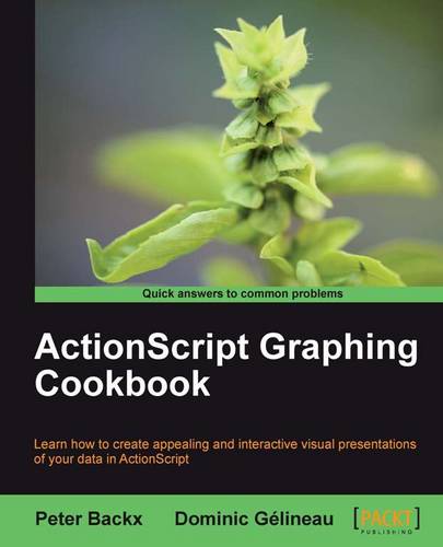 ActionScript Graphing Cookbook  by Peter Backx at Abbey's Bookshop, 