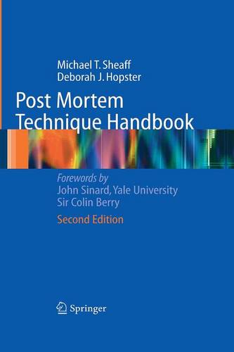 Post Mortem Technique Handbook  by Michael T. Sheaff at Abbey's Bookshop, 