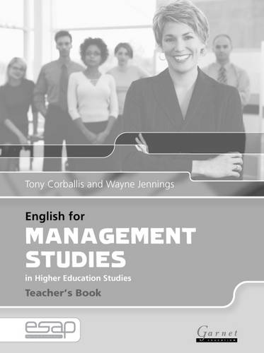 English for Management Studies Teachers Book PRICE ONLY WHILE STOCK LASTS  by Tony Corbalis at Abbey's Bookshop, 