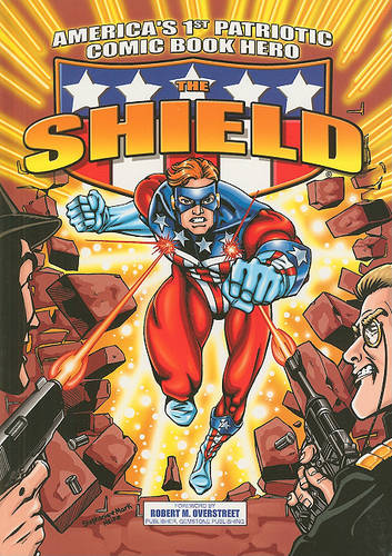 America's 1st Patriotic Comic Book Hero The Shield  by Harry Shorten at Abbey's Bookshop, 