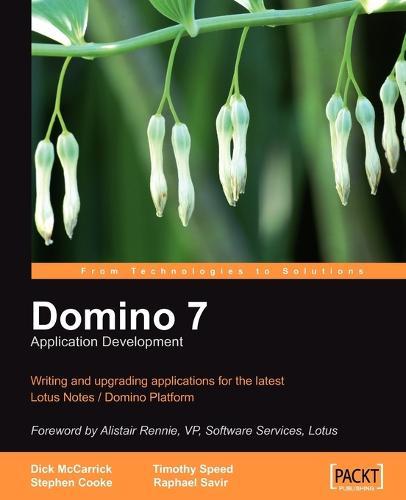 Domino 7 Application Development  by Dick McCarrick at Abbey's Bookshop, 