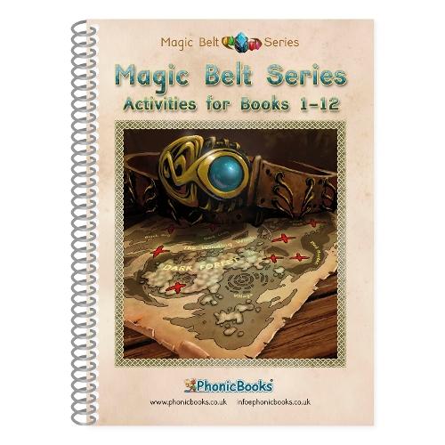 Phonic Books Magic Belt Activities: Adjacent consonants and consonant digraphs, suffixes -ed and -ing  by Phonic Books at Abbey's Bookshop, 