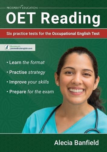 OET Reading: Six practice tests for the Occupational English Test  by Alecia Banfield at Abbey's Bookshop, 