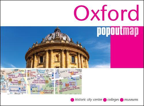 Oxford PopOut Map: pocket-size, pop up, city map of Oxford city centre including top sights not to be missed  by PopOut Maps at Abbey's Bookshop, 