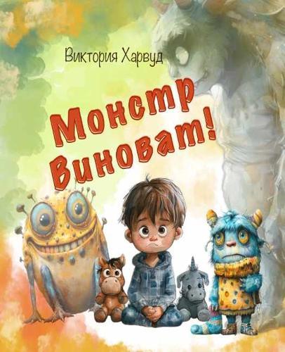 Монстр Виноват/Blame Monster  by Victoria Harwood at Abbey's Bookshop, 