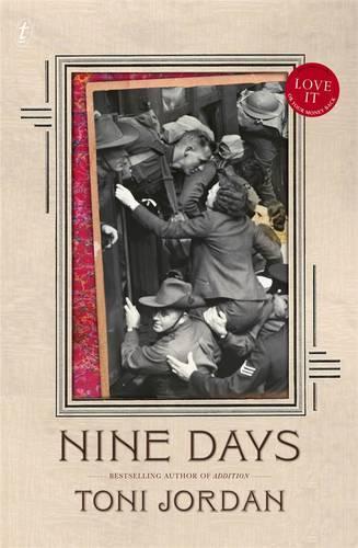 Nine Days  by Toni Jordan at Abbey's Bookshop, 