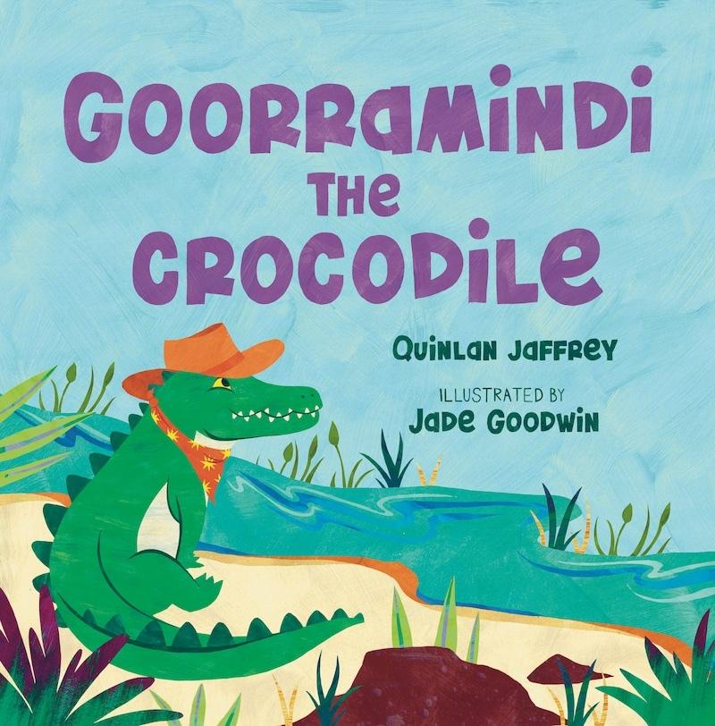 Goorramindi the Crocodile  by Quinlan Jaffrey at Abbey's Bookshop, 