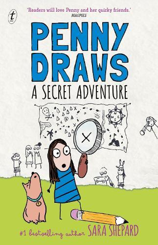 Penny Draws a Secret Adventure: Brilliant illustrated fiction series for tweens dealing with anxiety  by Sara Shepard at Abbey's Bookshop, 