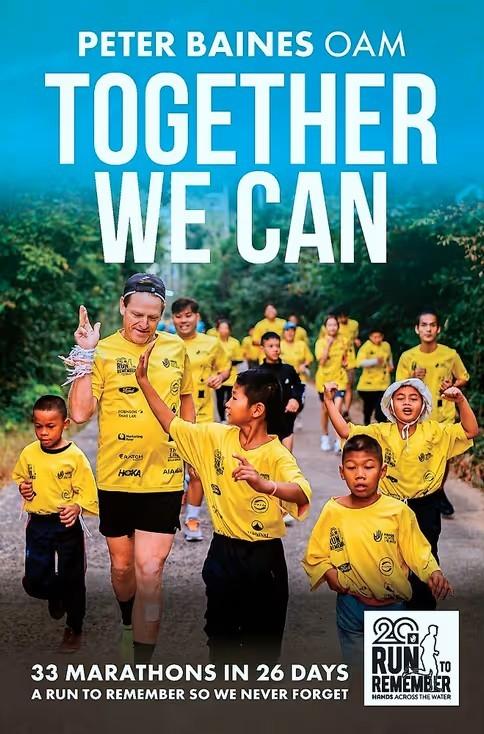 Together We Can: 33 Marathons in 26 Days   A run to remember so we never forget