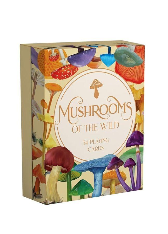 Mushrooms of the Wild: 54 playing cards  by Marta Zafra at Abbey's Bookshop, 