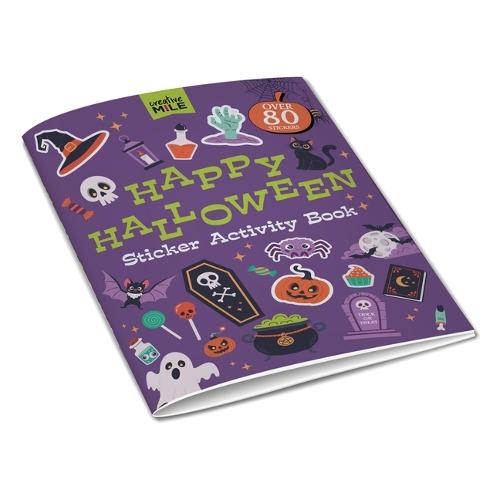 Happy Halloween Sticker Activity Book  by Creative Mile at Abbey's Bookshop, 