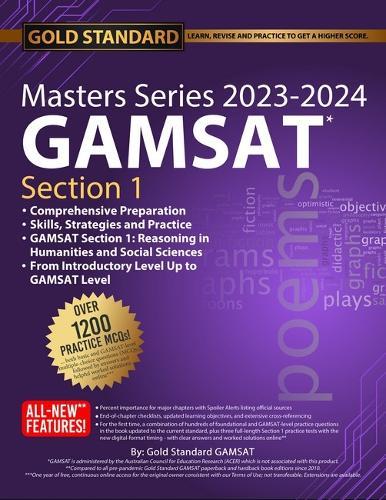 2023-2024 Masters Series GAMSAT Section 1 Preparation by Gold Standard: Gamsat