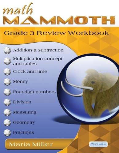 Math Mammoth Grade 3 Review Workbook  by Maria Miller at Abbey's Bookshop, 