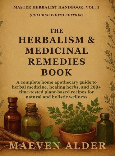 The Herbalism & Medicinal Remedies Book: A Complete Home Apothecary Guide to Herbal Medicine, Healing Herbs, and 200+ Time-Tested Plant-Based Recipes for Natural and Holistic Wellness  by Maeven Alder at Abbey's Bookshop, 