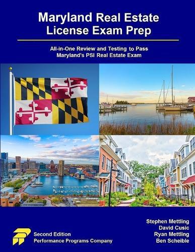 Maryland Real Estate License Exam Prep: All-in-One Review and Testing to Pass Maryland's PSI Real Estate Exam  by Stephen Mettling at Abbey's Bookshop, 