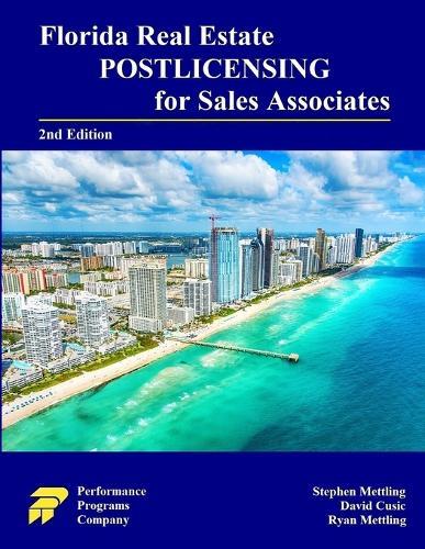 Florida Real Estate Postlicensing for Sales Associates: Second Edition  by Stephen Mettling at Abbey's Bookshop, 