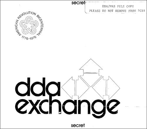 DDA Exchange: Excerpts from the CIA's Internal Newsletter  by Mitch Anzuoni at Abbey's Bookshop, 