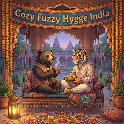 Cozy Girl's Vintage Baking Day: Cute Hygge Coloring Book for Adults & Teens Easy Bold Line Retro Aprons, Rolling Pins, Recipe Cards, Pie Counters & Old-Fashioned Oven Scenes Designs Stress Relief, Creative Therapy & Screen-Free Self-Care Gift