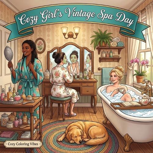 Cozy Girl Sweet Patisserie: Fun Hygge Bakery Bold Line Adult Coloring Book Aesthetic Pastries, Quiet Reading Nooks & Good Vibes Vintage Kitchen & Cafe Moments Anxiety Relief, Mindfulness Activities & Comfy Creative Art Therapy Gift for Women & Teens