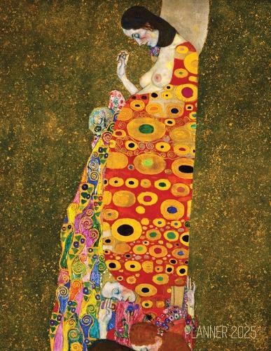 Gustav Klimt Weekly Planner 2025: Hope II Artistic Art Nouveau Daily Scheduler With January-December Year Calendar (12 Months)  by Shy Panda Press at Abbey's Bookshop, 