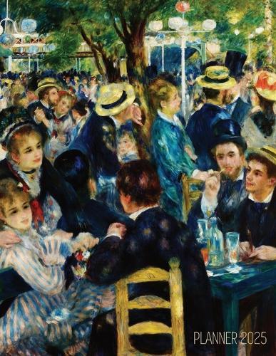 Renoir Daily Planner 2025: Dance at le Moulin de la Galette Painting Artistic Impressionism Art Organizer  by Shy Panda Press at Abbey's Bookshop, 