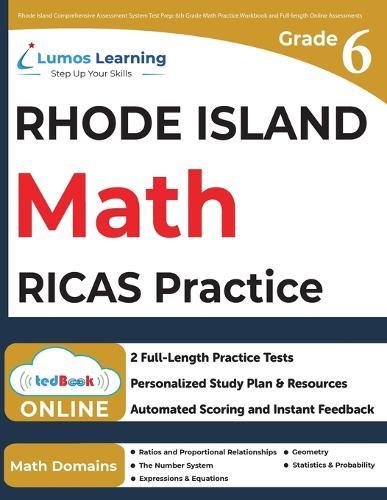 Rhode Island Comprehensive Assessment System Test Prep: RICAS Study Guide  by Lumos Learning at Abbey's Bookshop, 