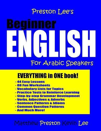 Beginner English for Arabic Speakers  by Matthew Preston at Abbey's Bookshop, 