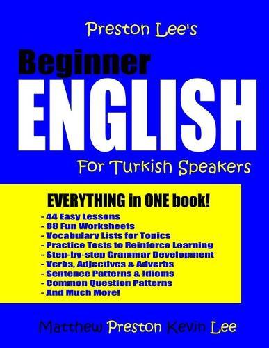 Beginner English for Turkish Speakers  by Matthew Preston at Abbey's Bookshop, 