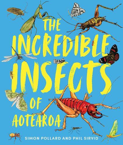 The Incredible Insects of Aotearoa  by Phil Sirvid at Abbey's Bookshop, 