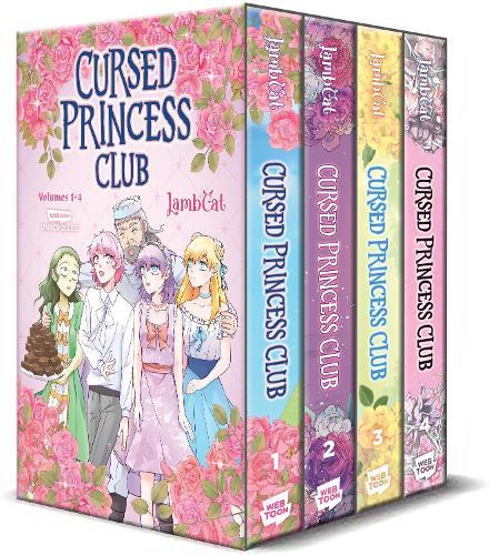 Cursed Princess Club Box Set (Volumes 1-4)  by LambCat at Abbey's Bookshop, 