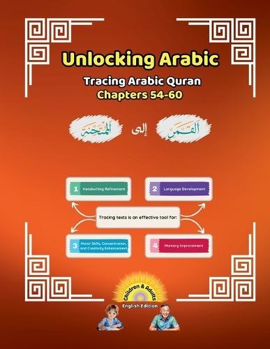 Unlocking Arabic: Tracing Arabic Quran Chapters 54-60 (Left to Right Edition)  by Canada Universal School at Abbey's Bookshop, 